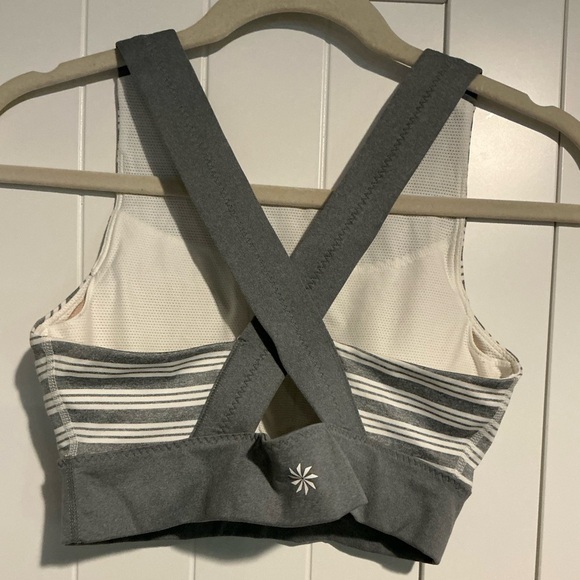 Athleta Deep Breath High Neck Sports Bra small - Picture 4 of 7